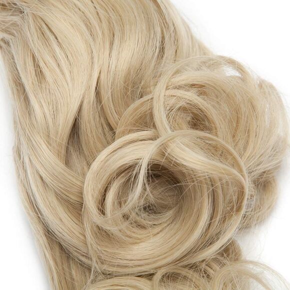 𝅺⭐️nwt 10” S-noilite Claw Curly Ponytail Extension - Blonde⭐️ - Picture 4 of 7
